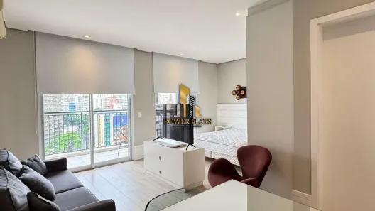 Apartamento com 1 Quarto para alugar, 49m² no Vila Nova Conceição, São Paulo