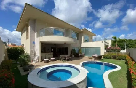 Casa de Condomínio com 4 Quartos para venda ou aluguel, 342m² no Parque do Jiqui, Parnamirim
