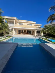 Casa de Condomínio com 4 Quartos para alugar, 410m² no Busca Vida (Abrantes), Camaçari