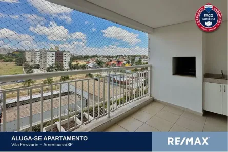 Apartamento com 3 Quartos para alugar, 100m² no Vila Frezzarim, Americana