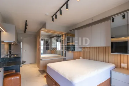Flat com 1 Quarto à venda, 27m² no Santo Amaro, São Paulo