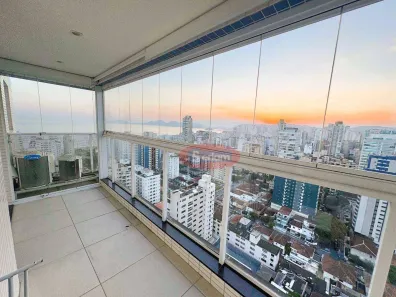 Apartamento com 1 Quarto para alugar, 54m² no Embaré, Santos
