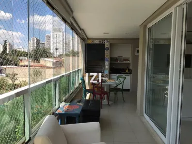 Apartamento com 3 Quartos para alugar, 167m² no Cidade Monções, São Paulo