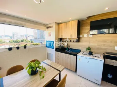 Apartamento com 3 Quartos à venda, 82m² no Boqueirão, Santos