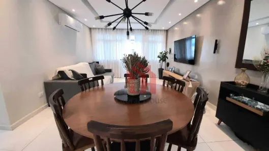 Apartamento com 3 Quartos à venda, 147m² no Gonzaga, Santos