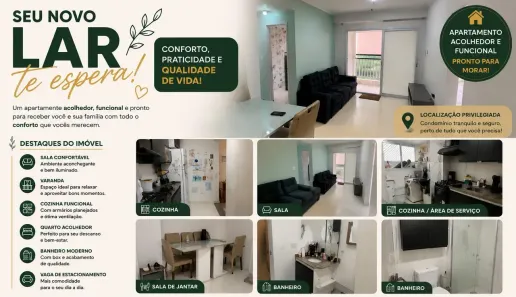 Apartamento com 2 Quartos para alugar, 56m² no Angelim, São Luís