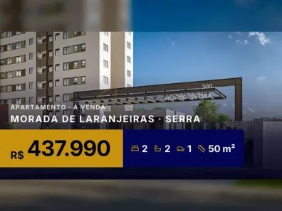 Apartamento com 2 Quartos à venda, 50m² no Morada de Laranjeiras, Serra