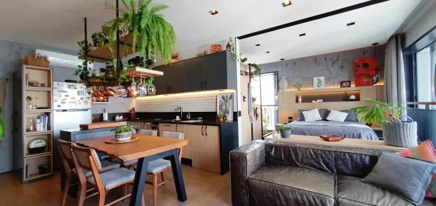 Apartamento com 1 Quarto para alugar, 48m² no Indianópolis, São Paulo