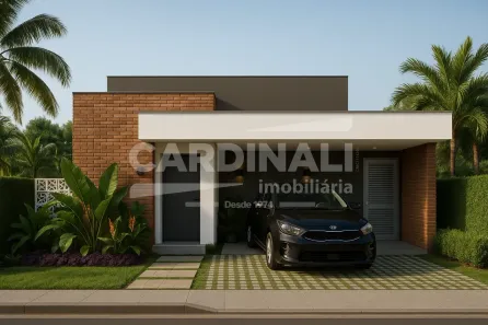 Casa de Condomínio com 3 Quartos à venda, 158m² no Parque Residencial Damha, Araraquara