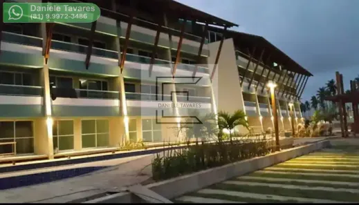 Flat com 2 Quartos à venda, 47m² no Porto de Galinhas, Ipojuca