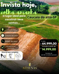 Lote/Terreno à venda, 500m² no Centro (Caucaia do Alto), Cotia