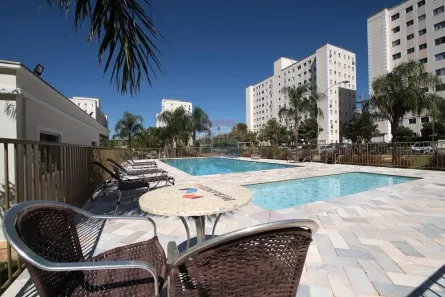 Apartamento com 2 Quartos para alugar, 47m² no Condomínio Mirante Sul, Ribeirão Preto