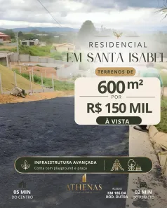 Lote/Terreno à venda, 600m² no Centro, Itaquaquecetuba