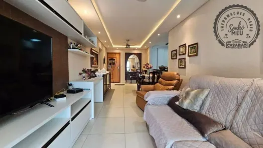Apartamento com 2 Quartos à venda, 124m² no Guilhermina, Praia Grande