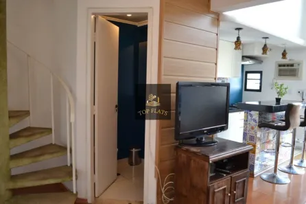 Flat com 1 Quarto para alugar, 52m² no Moema, São Paulo