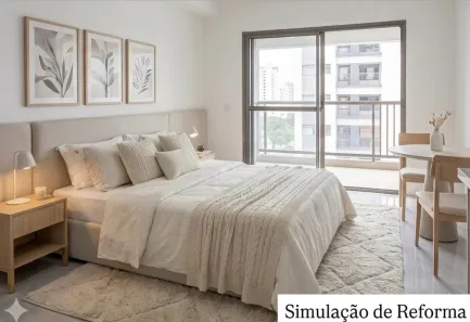 Apartamento com 1 Quarto à venda, 26m² no Santo Amaro, São Paulo