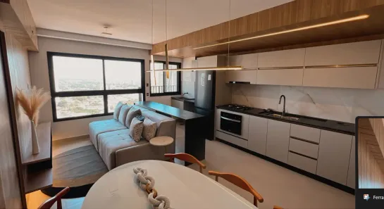 Apartamento com 2 Quartos para alugar, 63m² no Serrinha, Goiânia