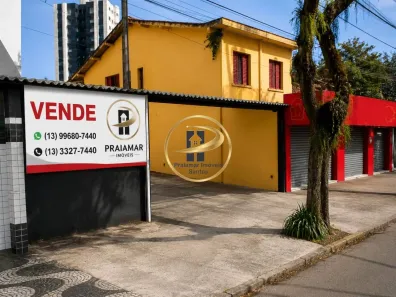 Lote/Terreno para venda ou aluguel, 305m² no Gonzaga, Santos