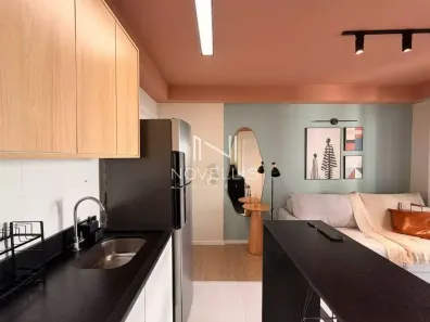 Apartamento com 1 Quarto para alugar, 33m² no Jardim Esplanada, São José dos Campos