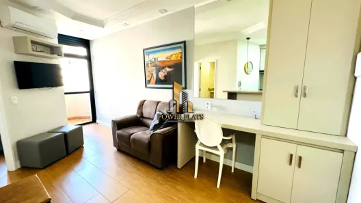 Flat com 1 Quarto para alugar, 35m² no Indianópolis, São Paulo