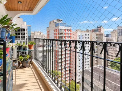 Apartamento com 3 Quartos para venda ou aluguel, 130m² no Higienópolis, São Paulo