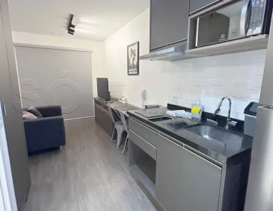 Flat com 1 Quarto à venda, 27m² no Indianópolis, São Paulo