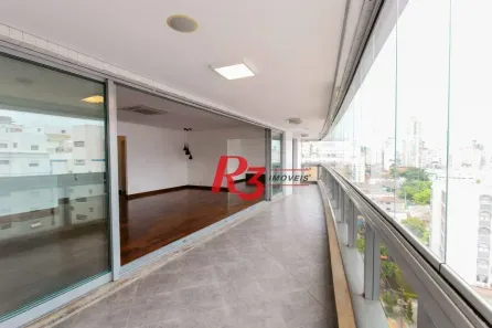 Apartamento com 4 Quartos para alugar, 265m² no Boqueirão, Santos
