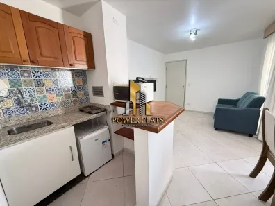 Flat com 1 Quarto para alugar, 30m² no Indianópolis, São Paulo