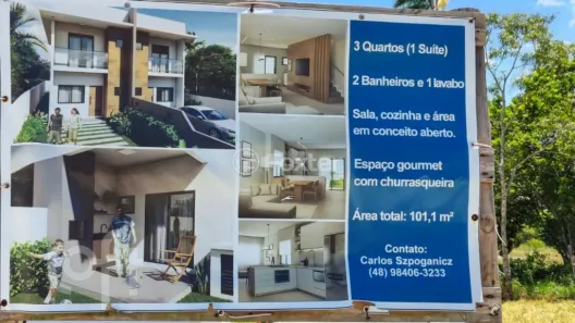 Casa com 3 Quartos à venda, 90m² no Sertão do Maruim, São José