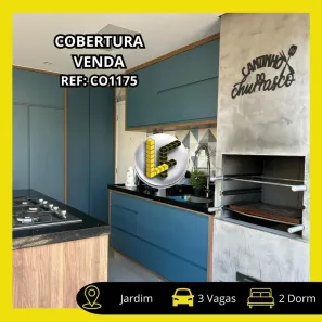 Cobertura com 2 Quartos à venda, 135m² no Jardim, Santo André