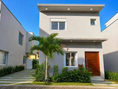 Casa de Condomínio com 3 Quartos para venda ou aluguel, 123m² no Camburi, São Sebastião