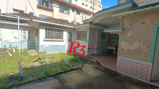 Lote/Terreno à venda, 340m² no Aparecida, Santos