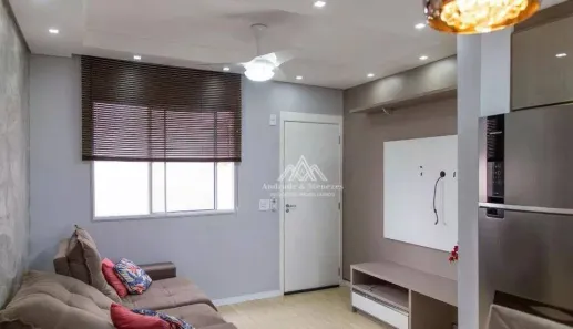 Apartamento com 2 Quartos à venda, 43m² no Jardim Itaú, Ribeirão Preto