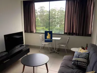 Apartamento com 1 Quarto para alugar, 40m² no Paraíso do Morumbi, São Paulo