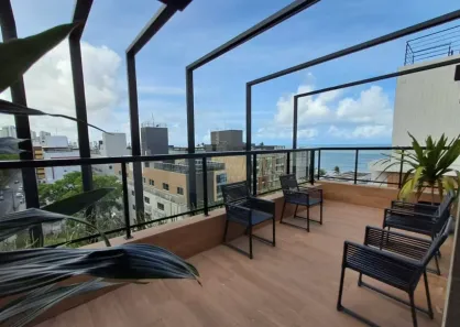 Flat com 1 Quarto à venda, 19m² no Cabo Branco, João Pessoa
