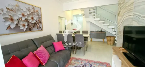 Cobertura com 3 Quartos à venda, 165m² no Pitangueiras, Guarujá