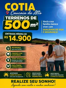 Lote/Terreno à venda, 500m² no Altos de Caucaia (Caucaia do Alto), Cotia