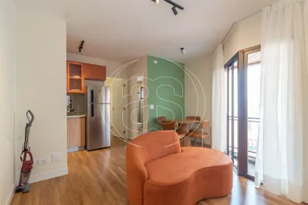 Apartamento com 1 Quarto para alugar, 42m² no Indianópolis, São Paulo