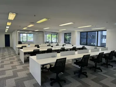 Sala Comercial para alugar, 223m² no Cidade Monções, São Paulo