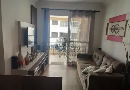 Apartamento com 3 Quartos para alugar, 83m² no Parque Residencial Aquarius, São José dos Campos