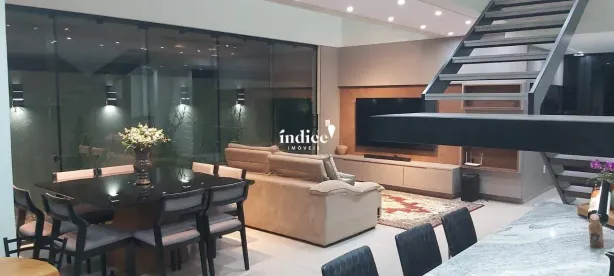 Casa de Condomínio com 3 Quartos à venda, 220m² no Quintas de São José, Ribeirão Preto