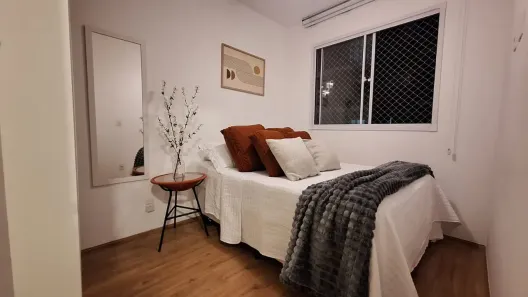 Apartamento com 1 Quarto para alugar, 28m² no Jardim Caravelas, São Paulo