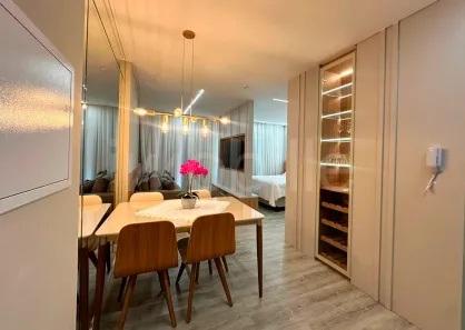 Apartamento com 1 Quarto à venda, 40m² no Meia Praia, Itapema