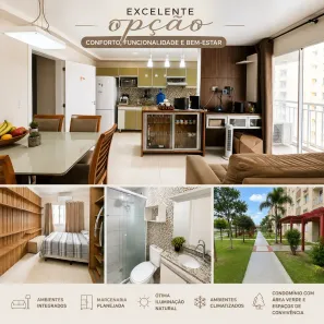 Apartamento com 2 Quartos à venda, 71m² no Jaracaty, São Luís
