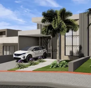 Casa de Condomínio com 3 Quartos à venda, 91m² no Loteamento Morada das Flores, Cambé