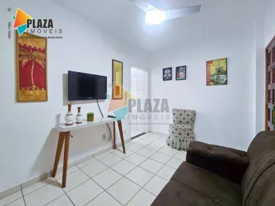 Apartamento com 1 Quarto para alugar, 51m² no Canto do Forte, Praia Grande