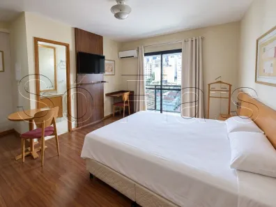 Apartamento com 1 Quarto para alugar, 23m² no Jardim Paulista, São Paulo