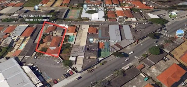 Lote/Terreno à venda, 490m² no Vila Mazzei, São Paulo