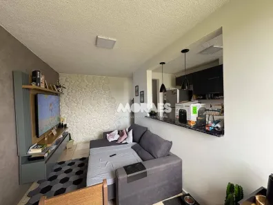 Apartamento com 2 Quartos para alugar, 47m² no Jardim Estrela D'Alva, Bauru