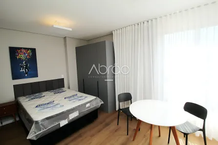 Apartamento com 1 Quarto para alugar, 23m² no Batel, Curitiba